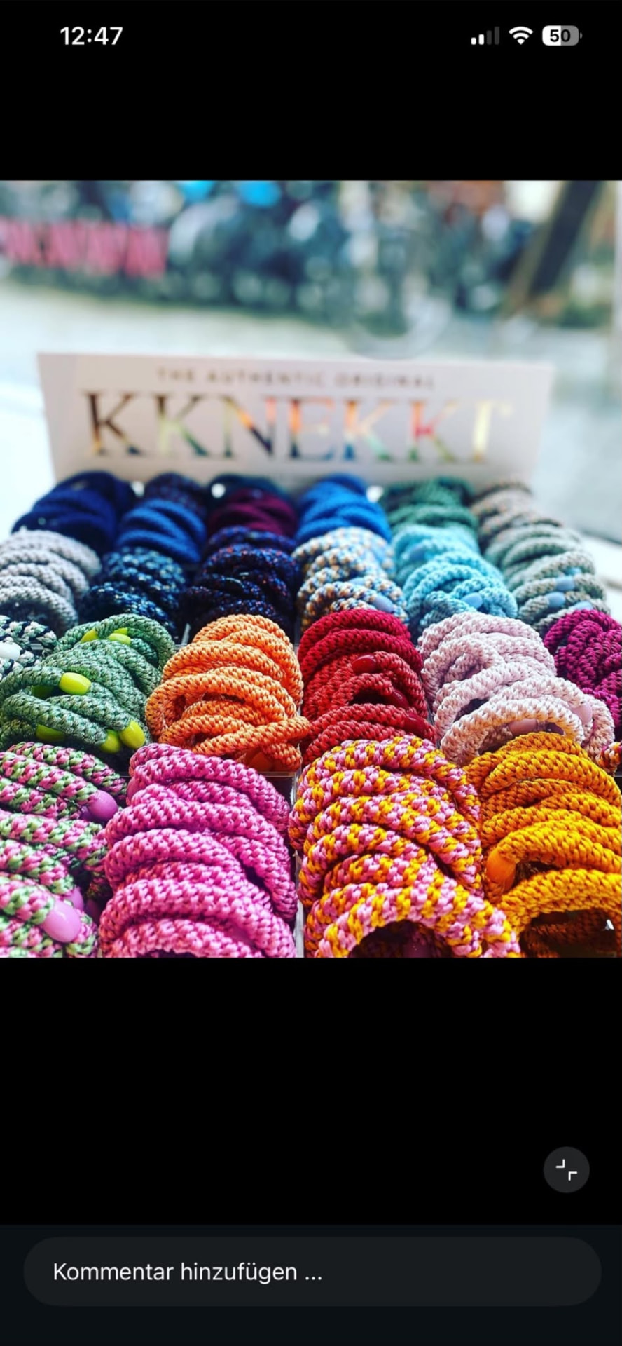 Bunte KKNEKKI Haargummis in vielen Farben – neu in der Boutique